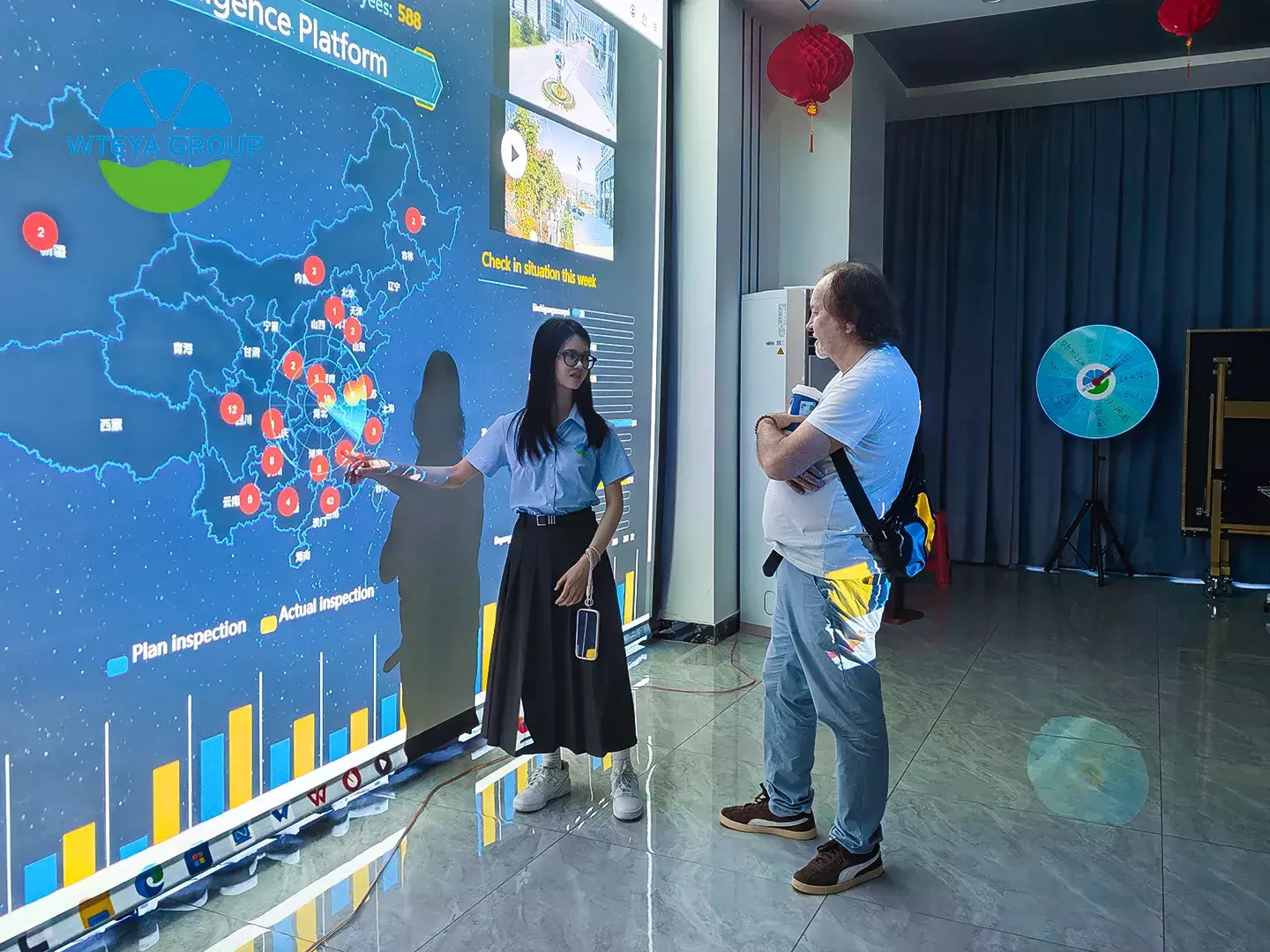 Chilean client visits WTEYA 2